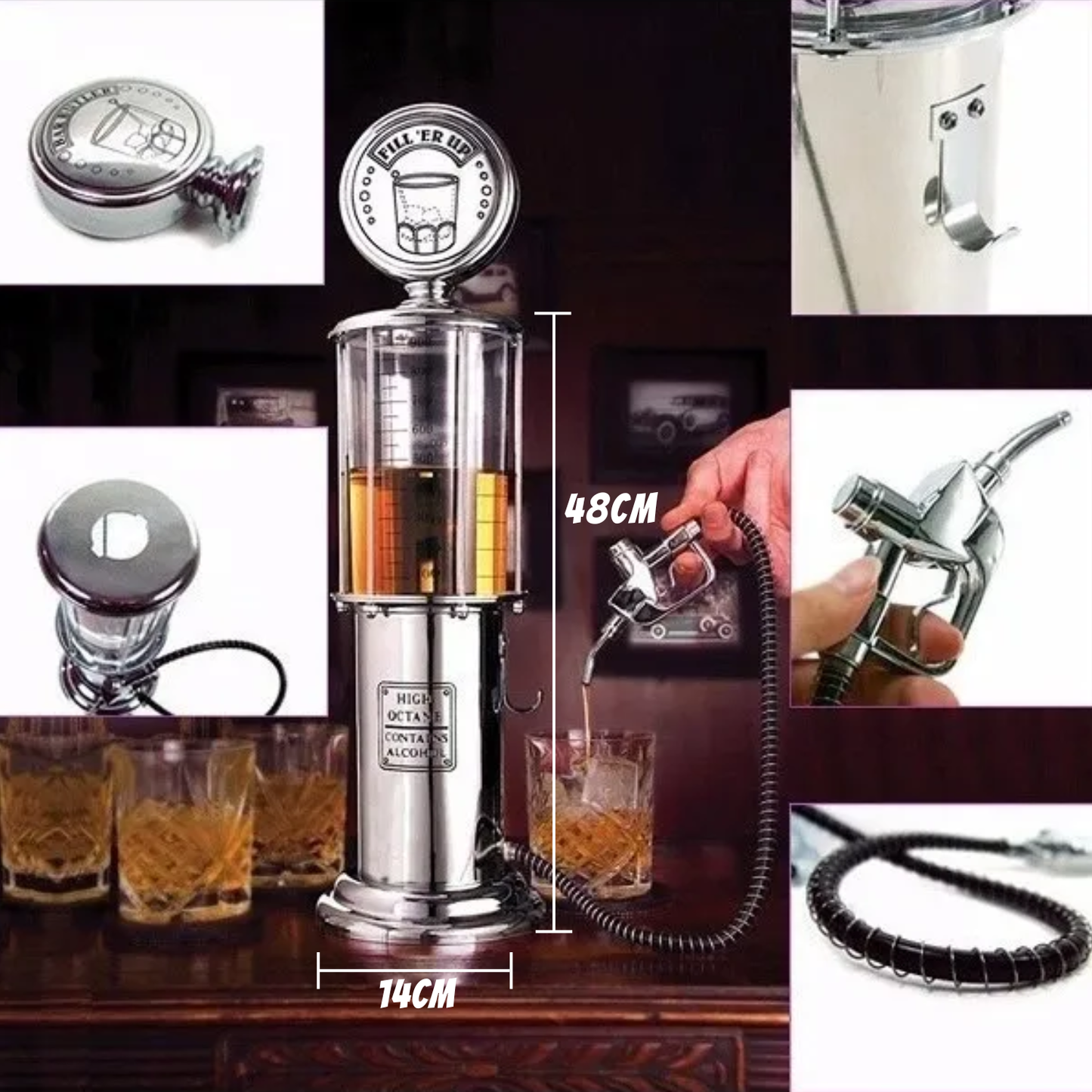 Dispensador de Coctelería y Cervecería